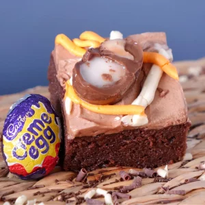 Creme Egg Traybake