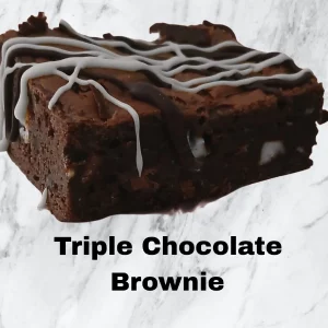 Triple Chocolate Brownie